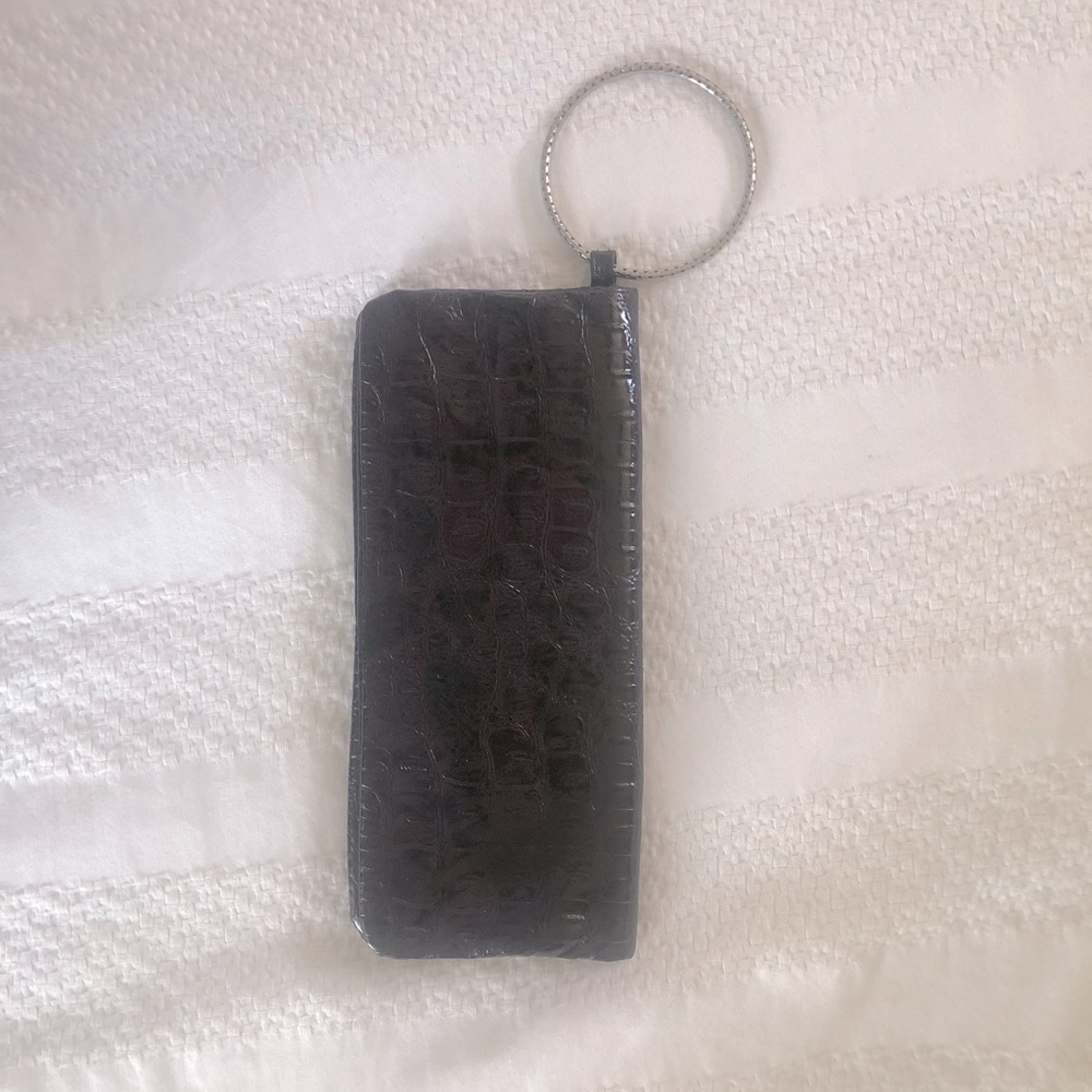 Purple/Black Wristlet!
